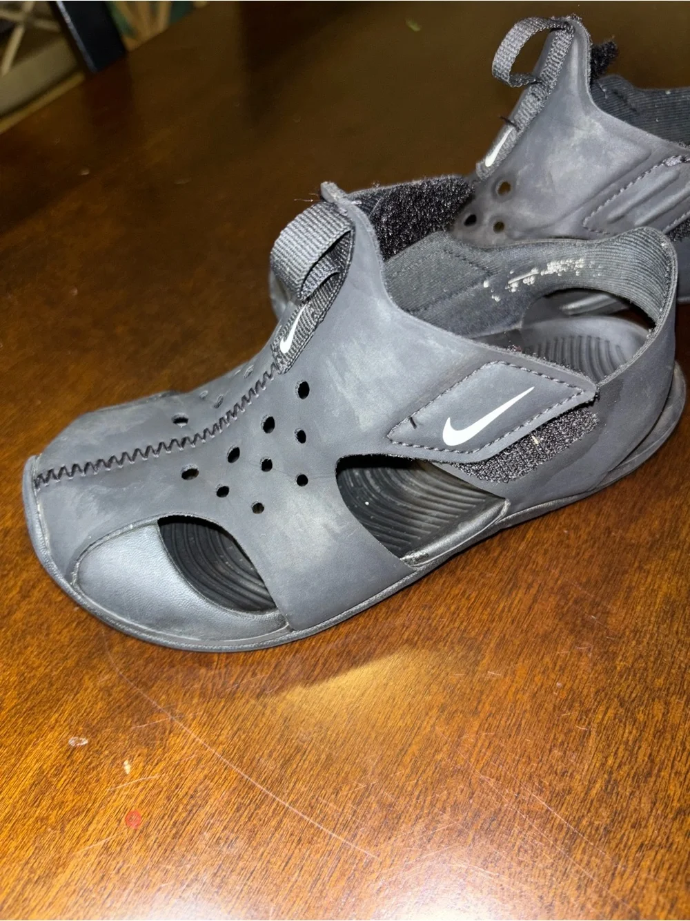 Nike Kids Black Sandals